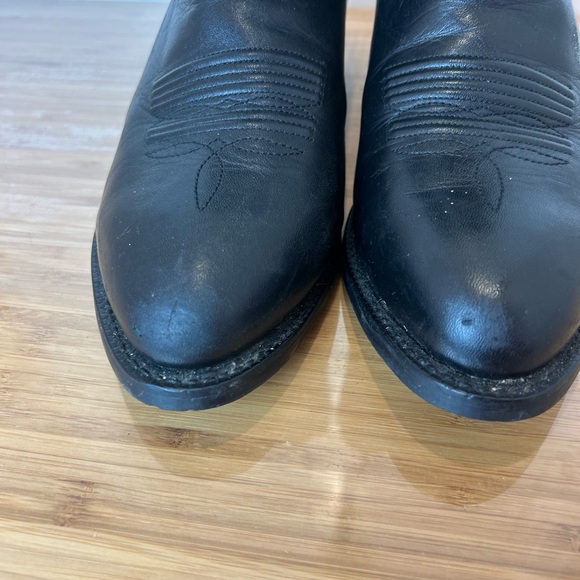 ARIAT MENS BLACK BOOTS SIZE 10.5 WIDE - Picture 7 of 10